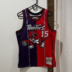 Mitchell & Ness Hardwood Classics Vince Carter split jersey M